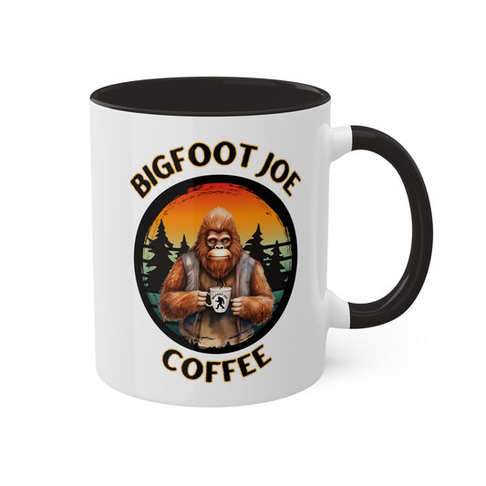 Bigfoot Joe Coffee Logo Mug, 11oz, 4 Colors