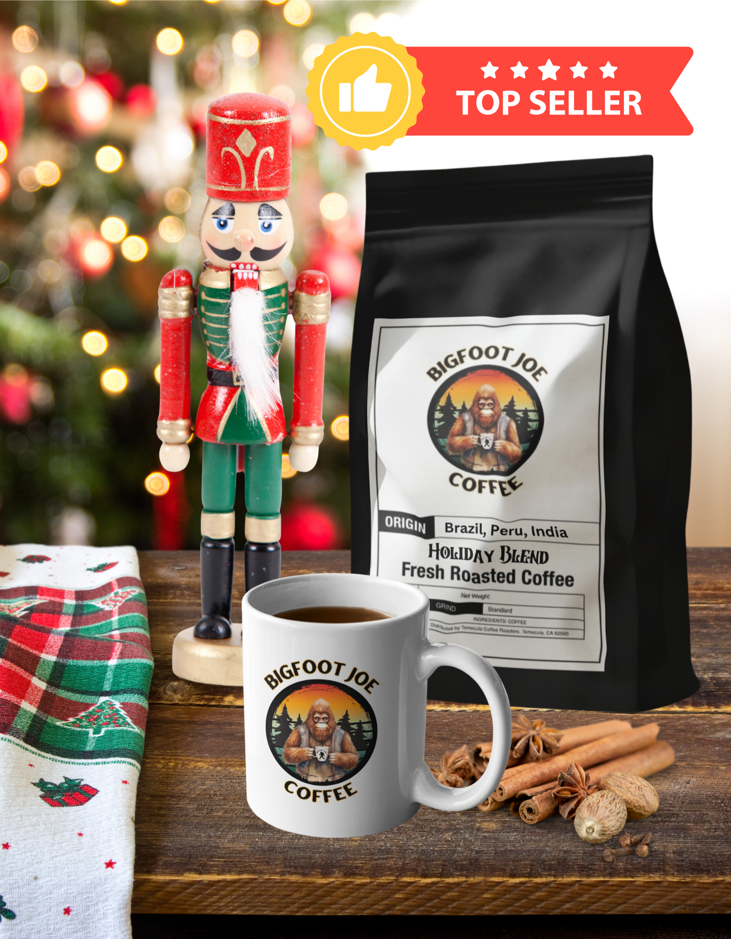 Bigfoot Joe, Holiday Blend Coffee