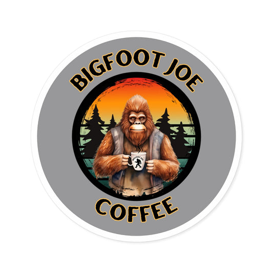 Bigfoot Joe Coffee Logo Indoor\Outdoor Vinyl Sticker