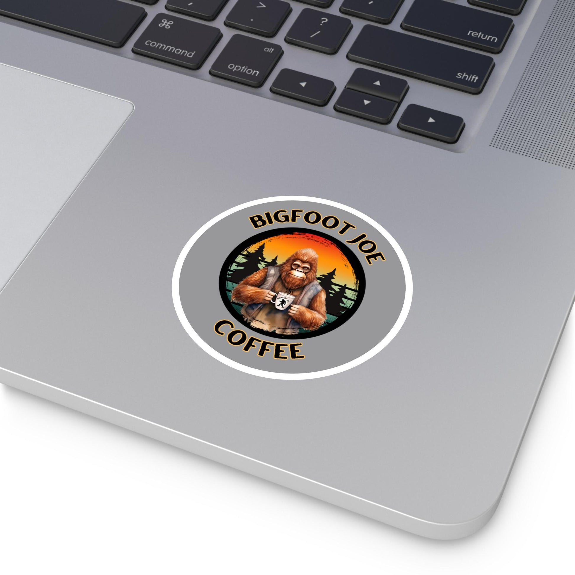 Bigfoot Joe Coffee Logo Indoor\Outdoor Vinyl Sticker