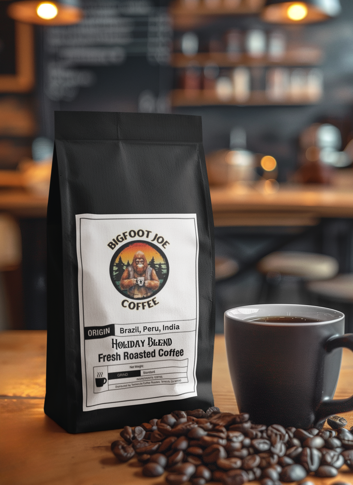 Bigfoot Joe, Holiday Blend Coffee