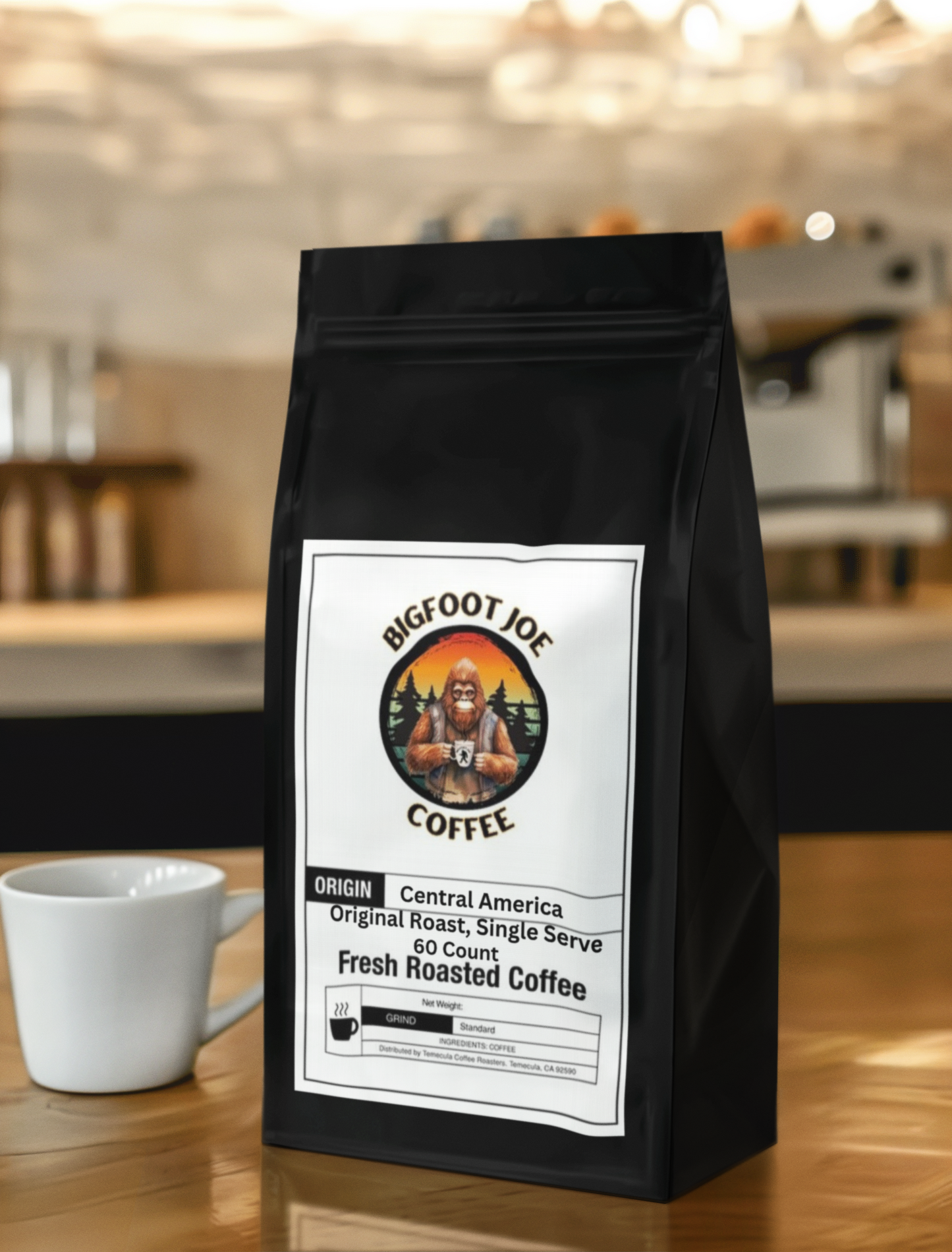 Bigfoot JoeOriginal Roast, 60 Pack Single Serve Coffee Capsules